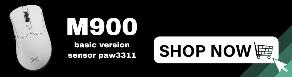 "Level up your game with the Delux M900Pro—ergonomic, 8K sensor, and magnetic RGB dock for ultimate precision! 🎮⚡