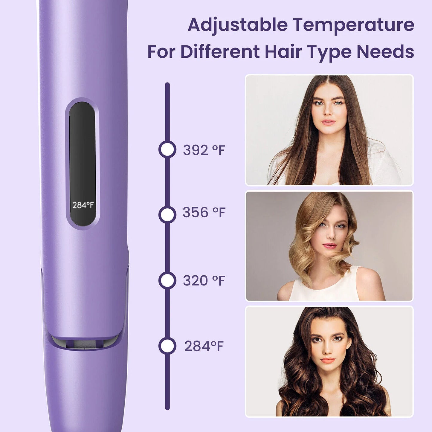 "Style, straighten, and curl in one—Sejoy 2-in-1 for flawless hair every time! 💇‍♀️✨