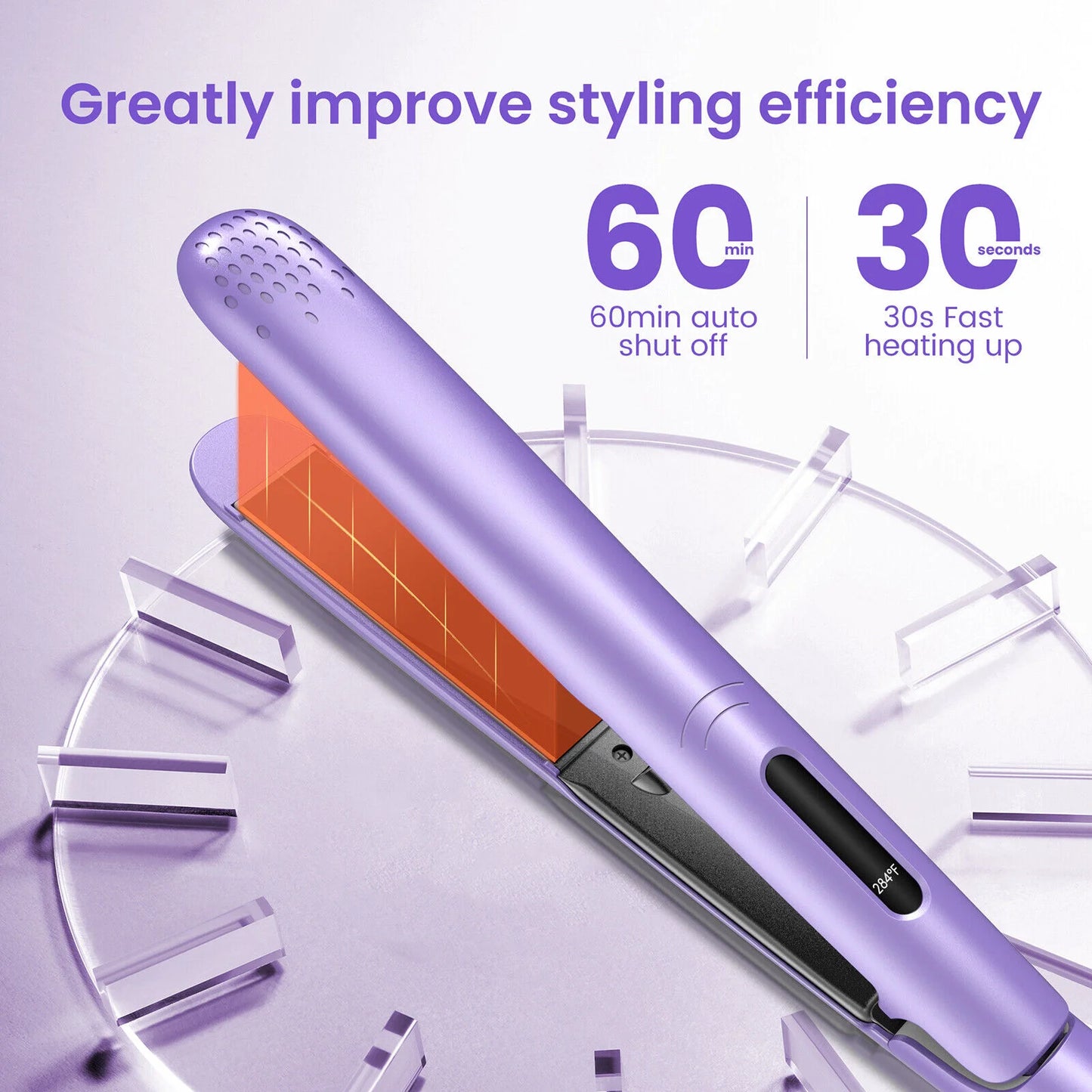 "Style, straighten, and curl in one—Sejoy 2-in-1 for flawless hair every time! 💇‍♀️✨